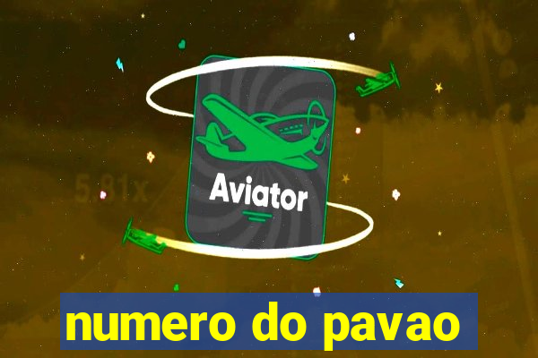 numero do pavao